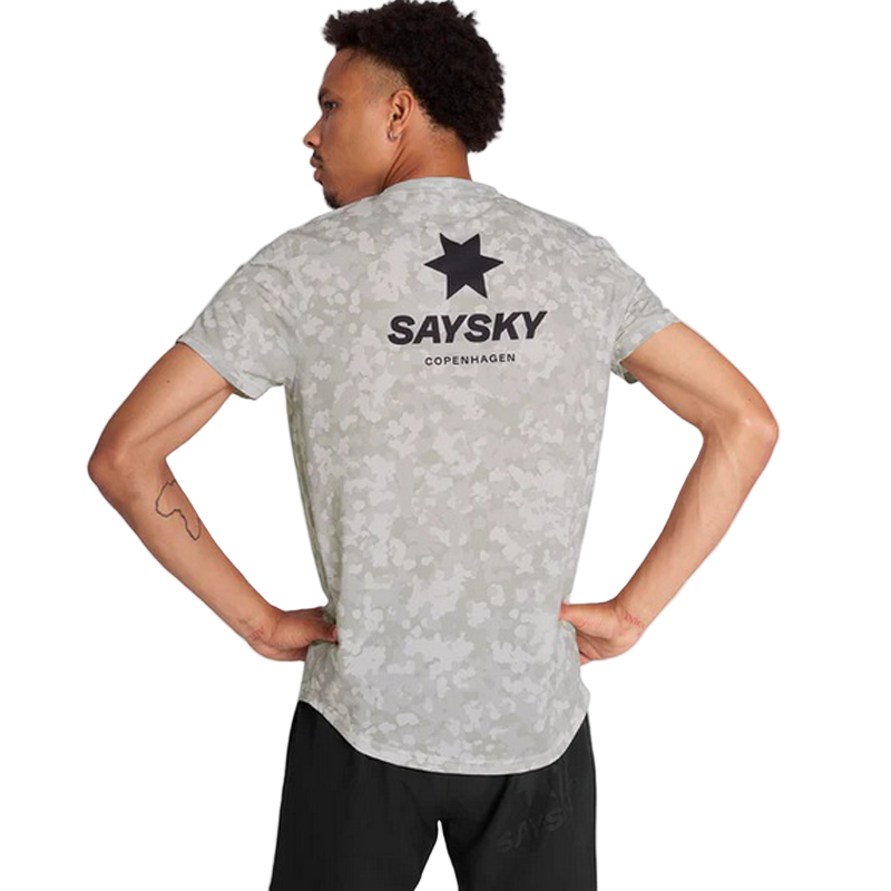 Saysky - Camo Combat T-Shirt - Sand - Men's