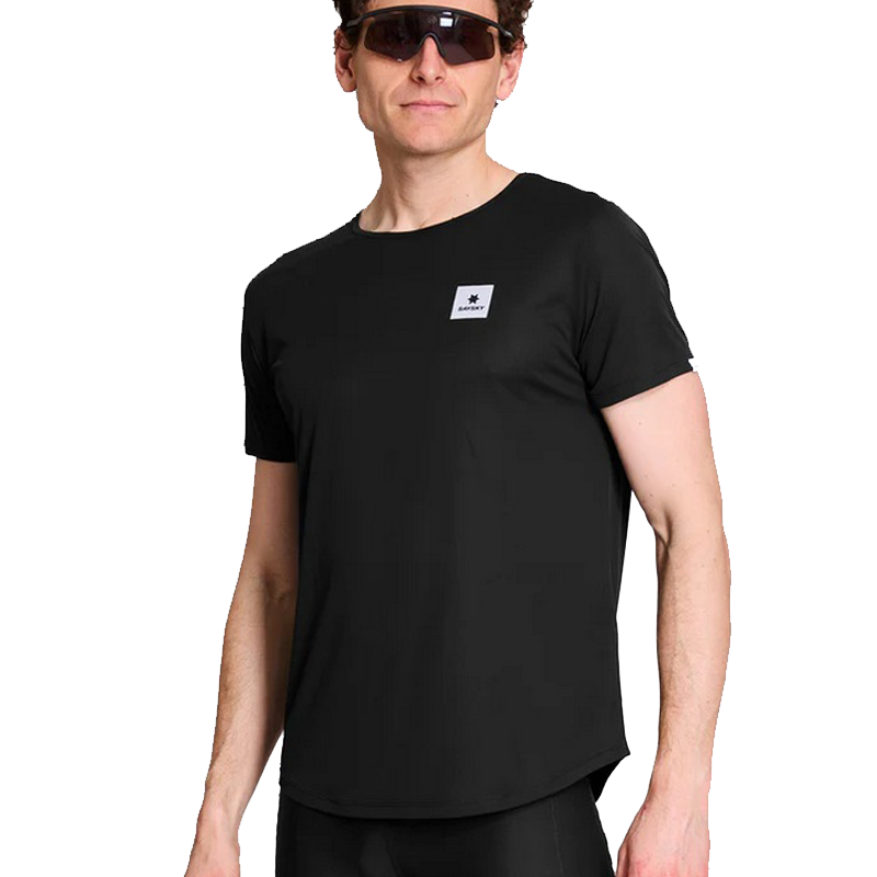 Saysky - Clean Flow T-shirt - Black - Men's