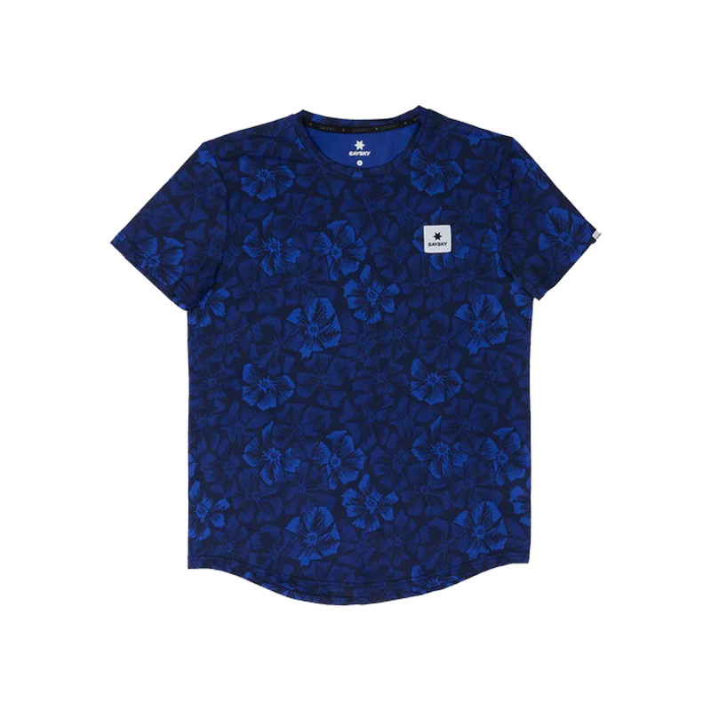 Saysky - Flower Combat T-shirt - Blue - Men's