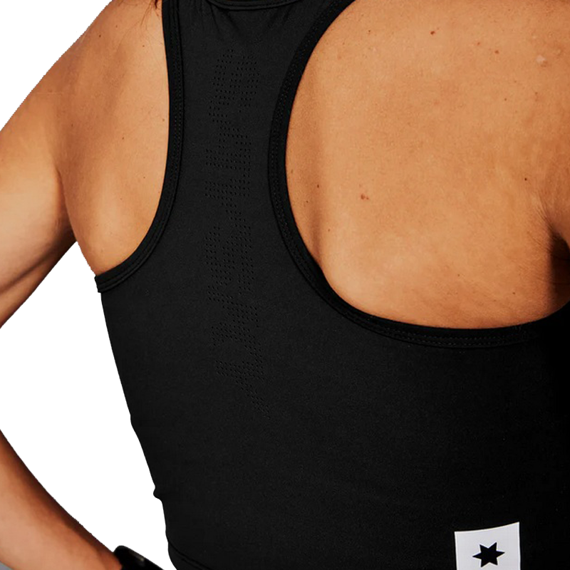 Saysky - Flow Race Crop Top - Black - Women's