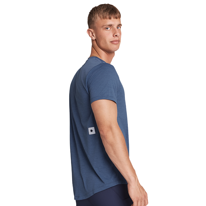 Saysky - Logo Combat Pro T-Shirt - Blue - Men's