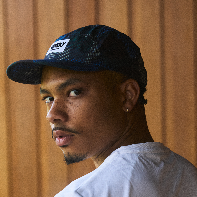 Saysky - Camo Flower Combat Cap - Blue - Unisex