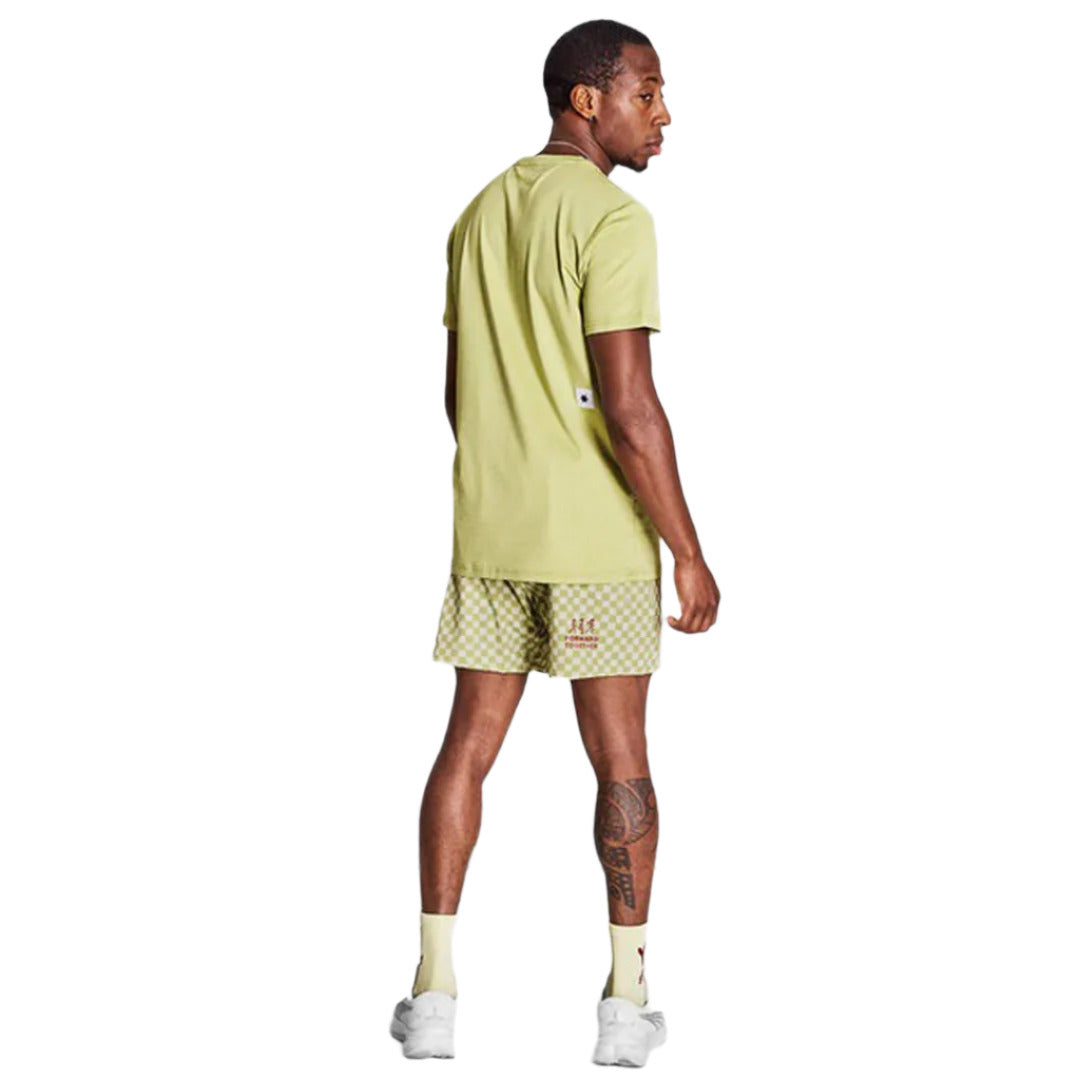 Saysky - Checker Pace Shorts 5" - Green - Men's