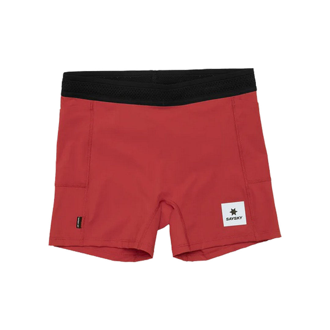 Saysky - Flow+ Race Short Tights 4" - Red - Women's