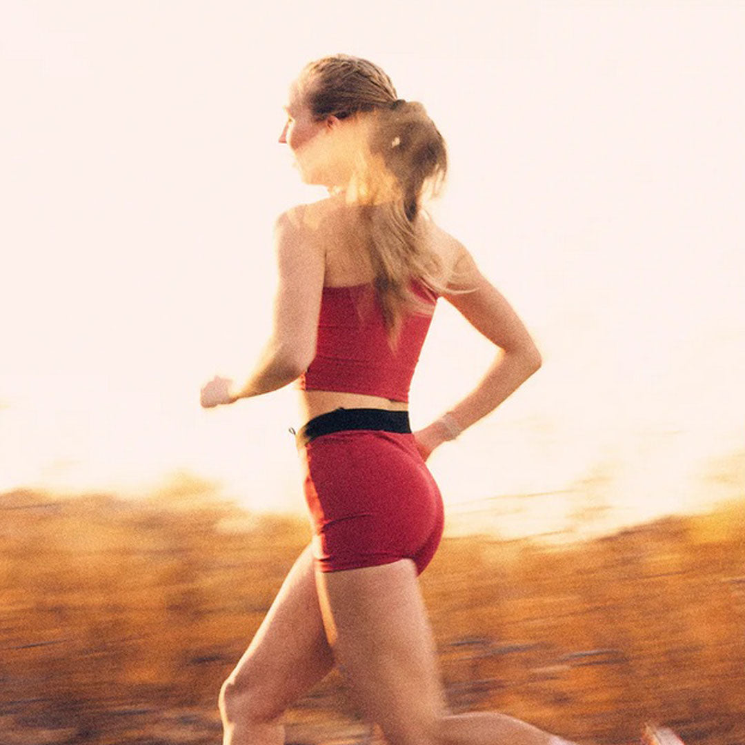 Saysky - Flow+ Race Short Tights 4" - Red - Women's