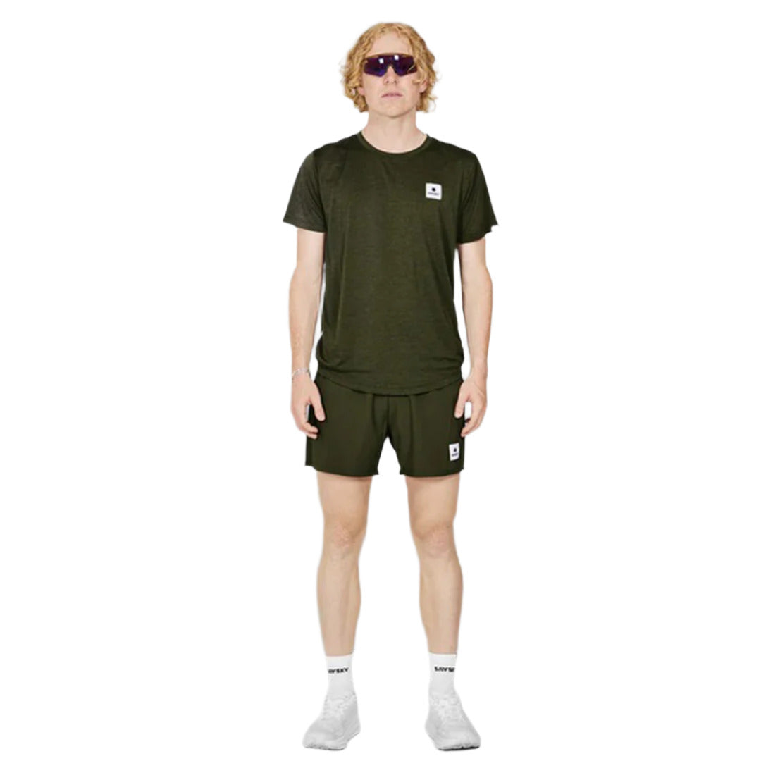 Saysky - Pace Shorts 5'' - Green - Men's