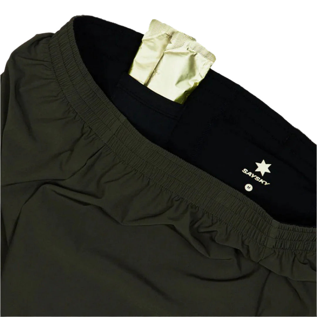 Saysky - Pace Shorts 5'' - Green - Men's