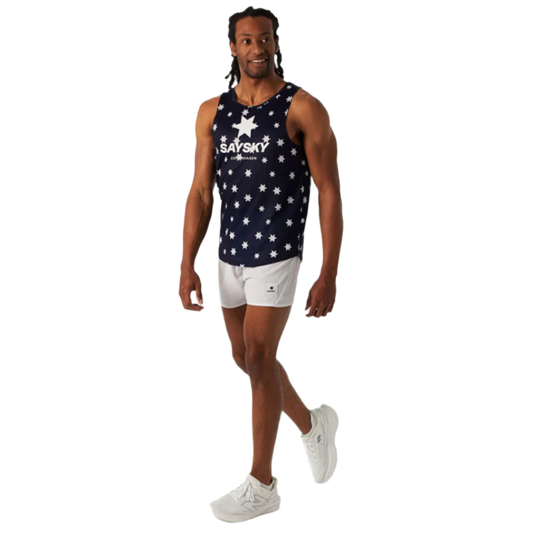 Saysky - Star Combat Singlet - Blue - Men's