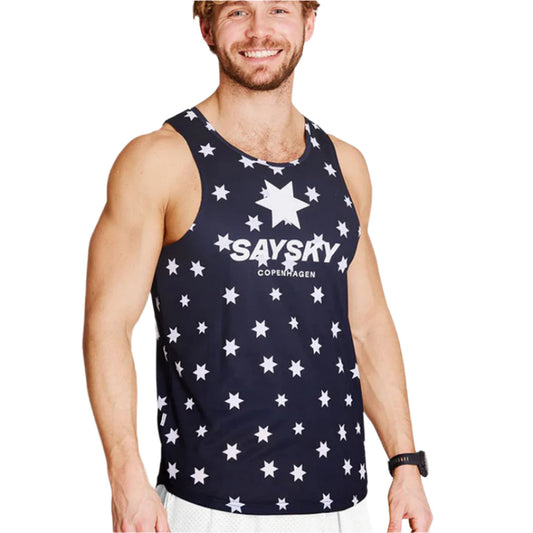 Saysky - Star Combat Singlet - Blue - Men's
