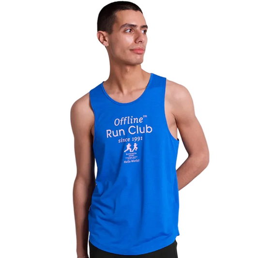 Saysky - Statement Combat Pro Singlet - Blue - Men's