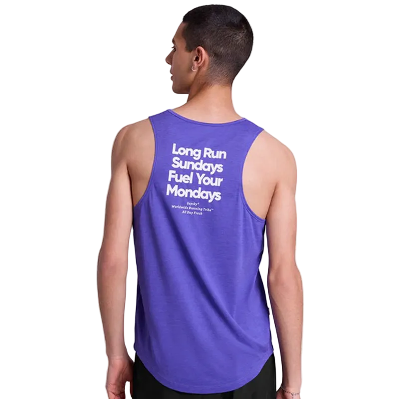 Saysky - Statement Combat Pro Singlet - Purple - Men's