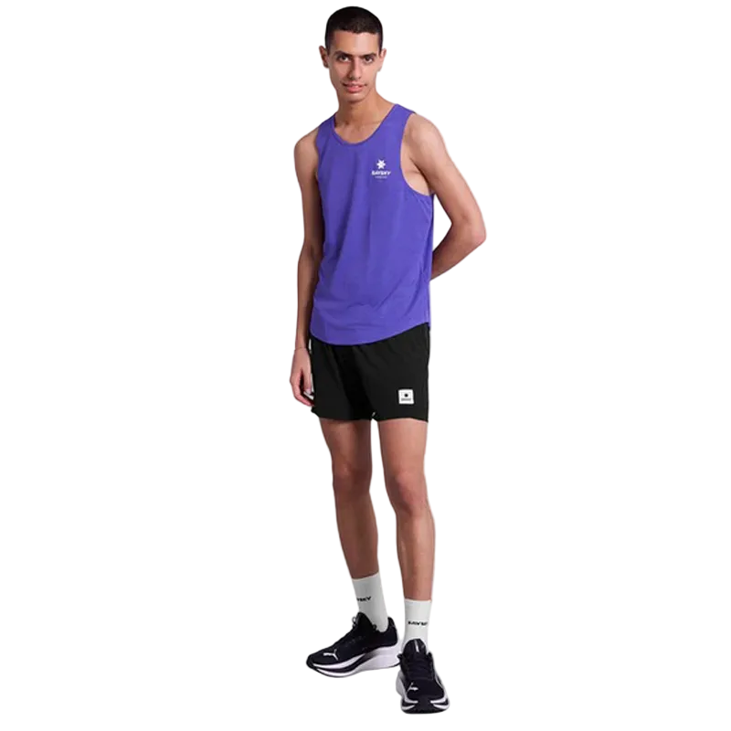 Saysky - Statement Combat Pro Singlet - Purple - Men's