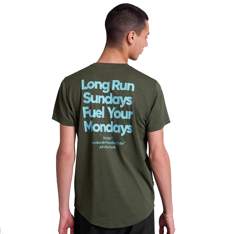 Saysky - Statement Combat Pro T-Shirt - Green - Men's