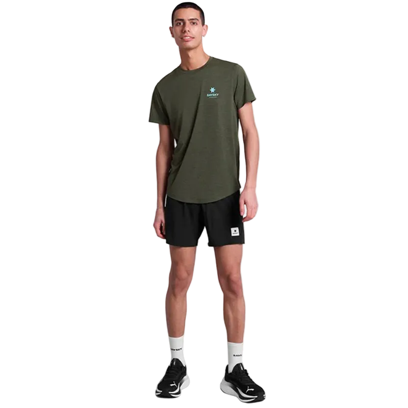 Saysky - Statement Combat Pro T-Shirt - Green - Men's