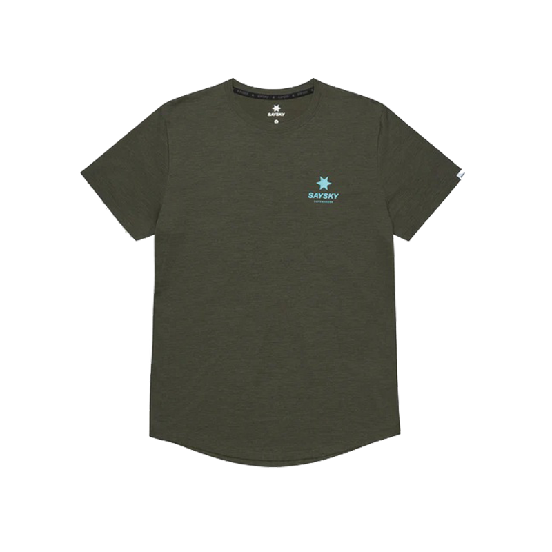 Saysky - Statement Combat Pro T-Shirt - Green - Men's