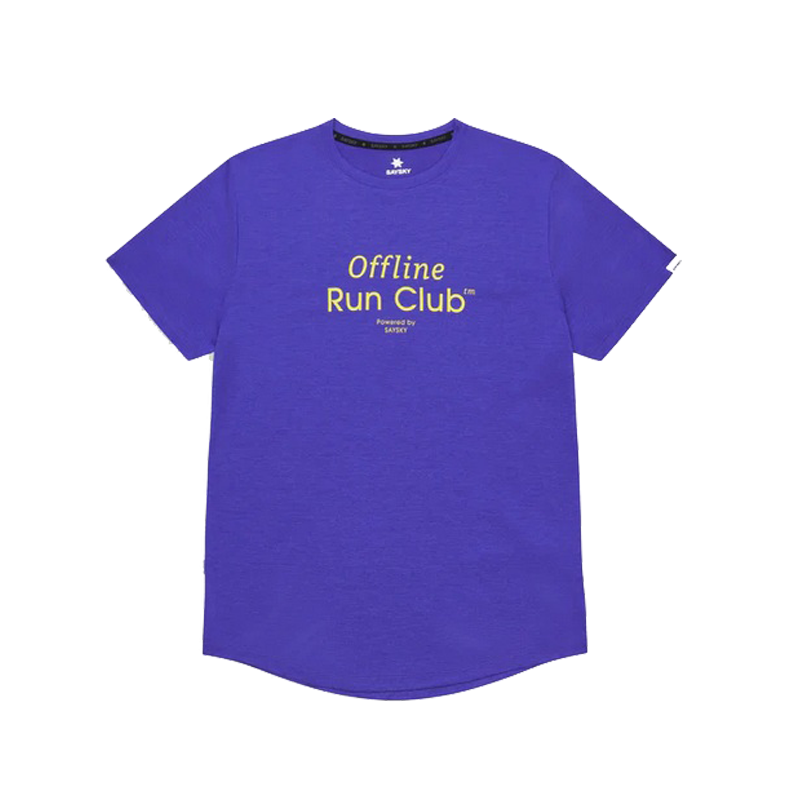 Saysky - Statement Combat Pro T-Shirt - Purple - Men's