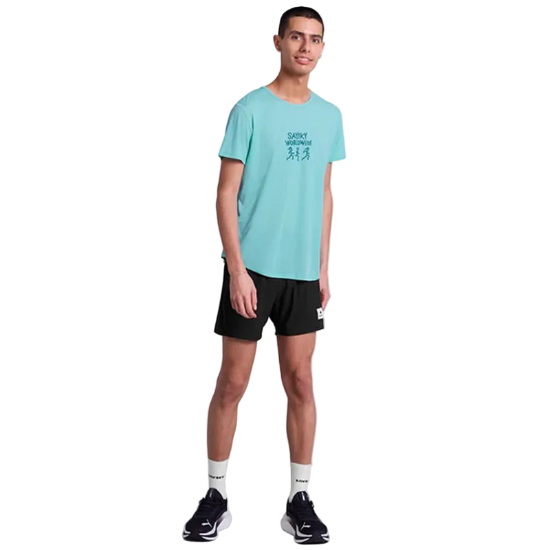 Saysky - Statement Flow T-Shirt - Blue - Men's