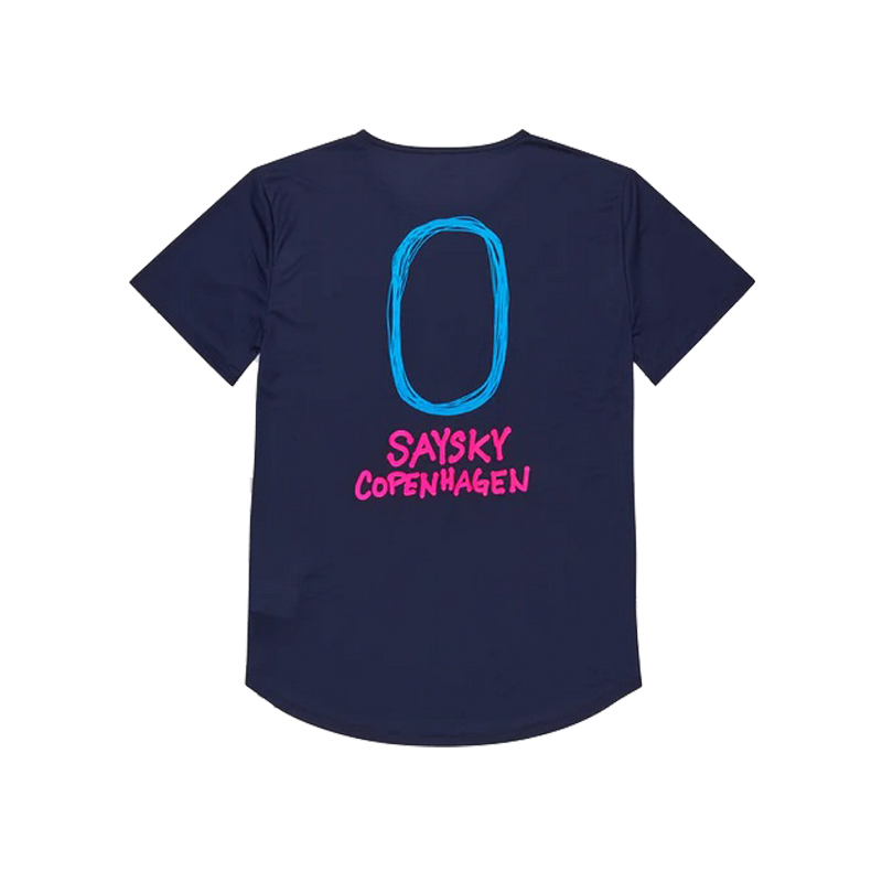 Saysky - Statement Flow T-Shirt - Navy - Men's