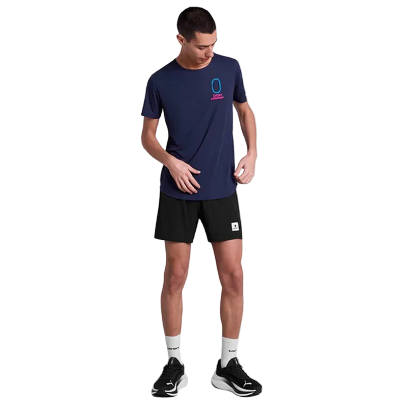 Saysky - Statement Flow T-Shirt - Navy - Men's
