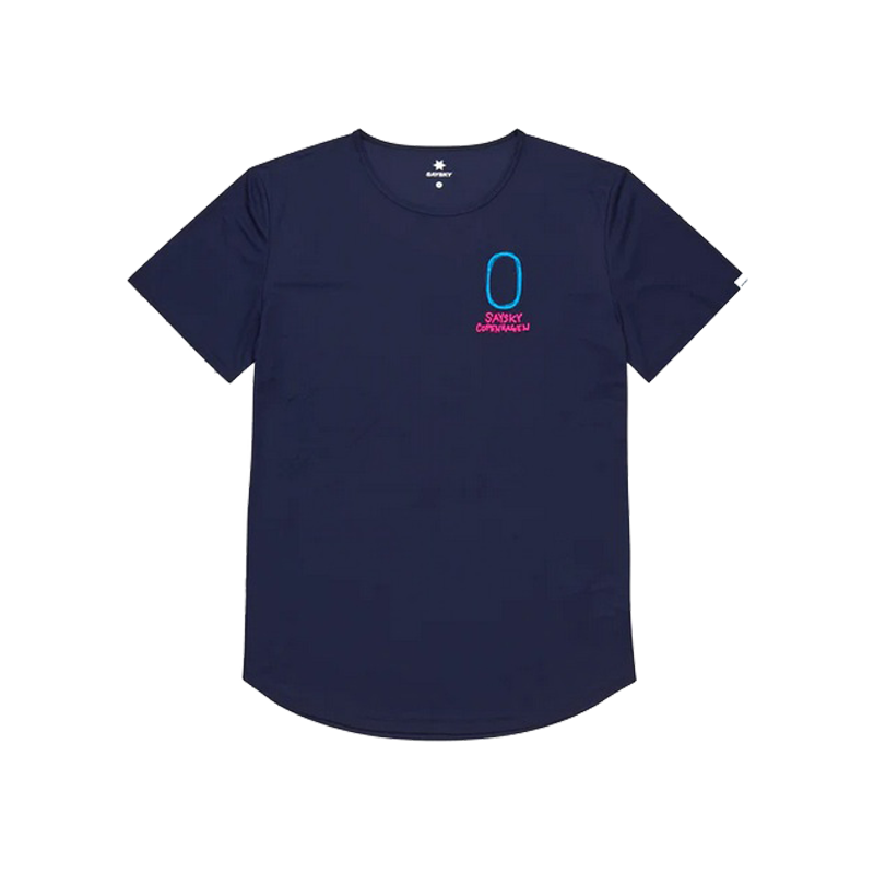 Saysky - Statement Flow T-Shirt - Navy - Men's
