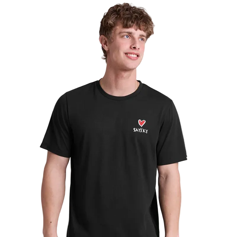 Saysky - Statement Motion T-Shirt - Black - Men's