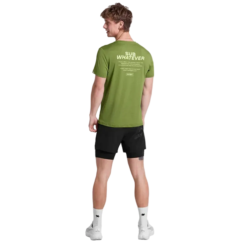 Saysky - Statement Pace T-Shirt - Green - Men's