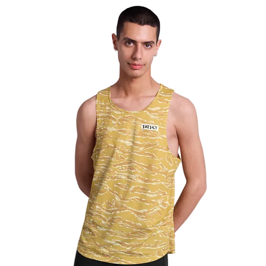 Saysky - Tiger Combat Singlet - Yellow Camo - Men's