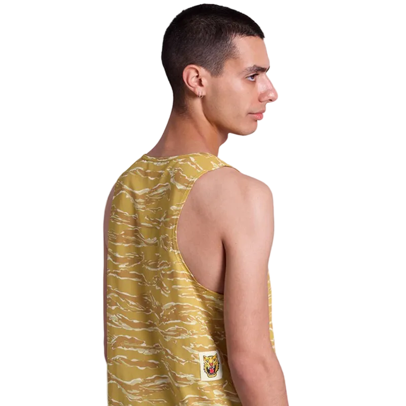 Saysky - Tiger Combat Singlet - Yellow Camo - Men's