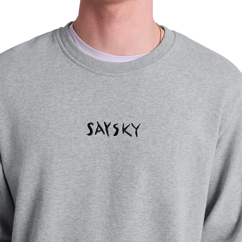 Saysky - Tiger Crewneck - Grey - Men's