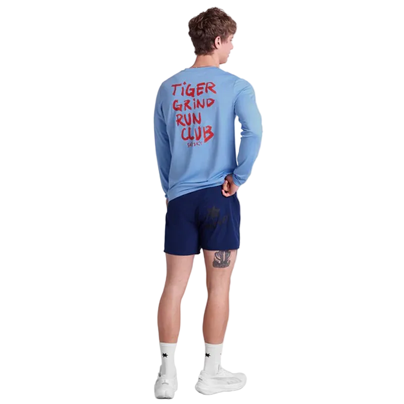 Saysky - Tiger Pace Long Sleeve - Blue - Men's