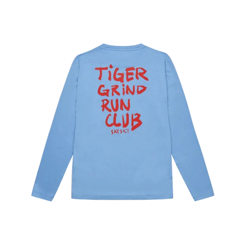 Saysky - Tiger Pace Long Sleeve - Blue - Men's