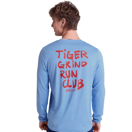 Saysky - Tiger Pace Long Sleeve - Blue - Men's