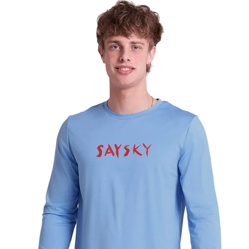 Saysky - Tiger Pace Long Sleeve - Blue - Men's