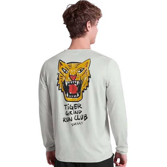 Saysky - Tiger Pace Long Sleeve - Grey - Men's