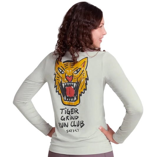 Saysky - Tiger Pace Long Sleeve - Grey - Women's