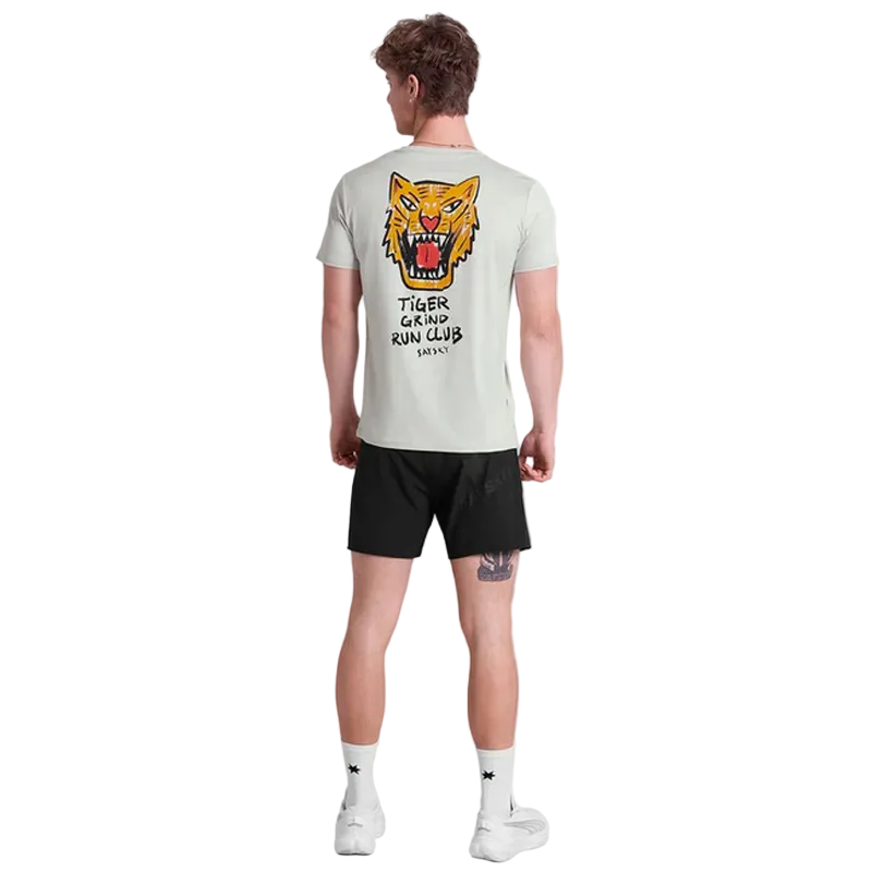 Saysky - Tiger Pace T-Shirt - Grey - Men's