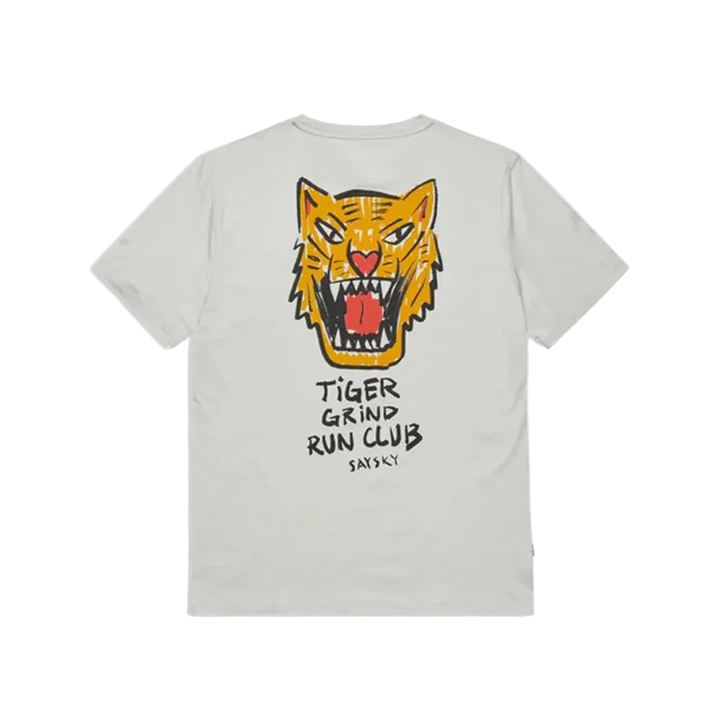 Saysky - Tiger Pace T-Shirt - Grey - Men's