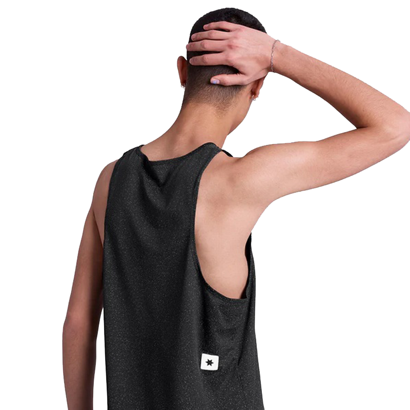 Saysky - Universe Combat Singlet - Black Universe - Men's