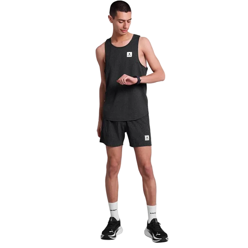 Saysky - Universe Combat Singlet - Black Universe - Men's