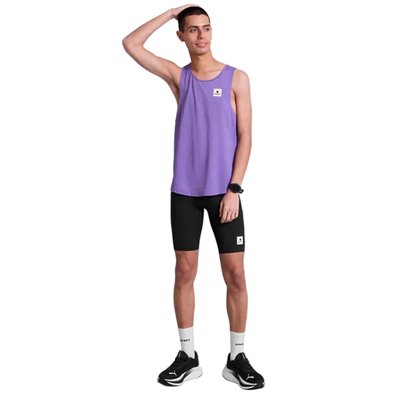 Saysky - Universe Combat Singlet - Purple Universe - Men's