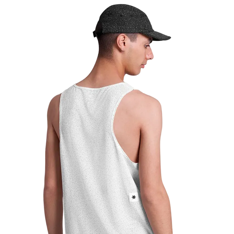 Saysky - Universe Combat Singlet - White Universe - Men's