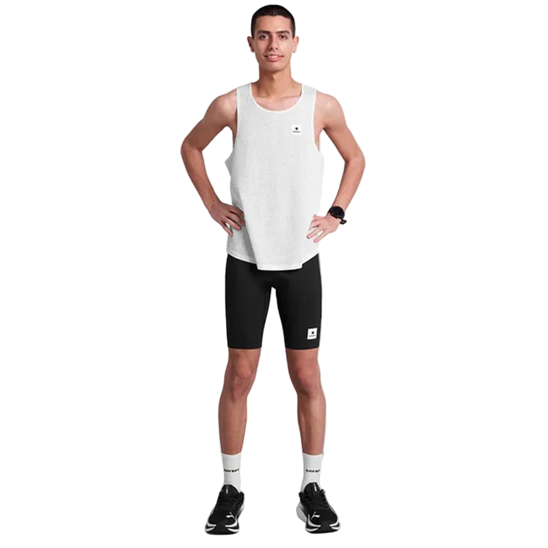 Saysky - Universe Combat Singlet - White Universe - Men's