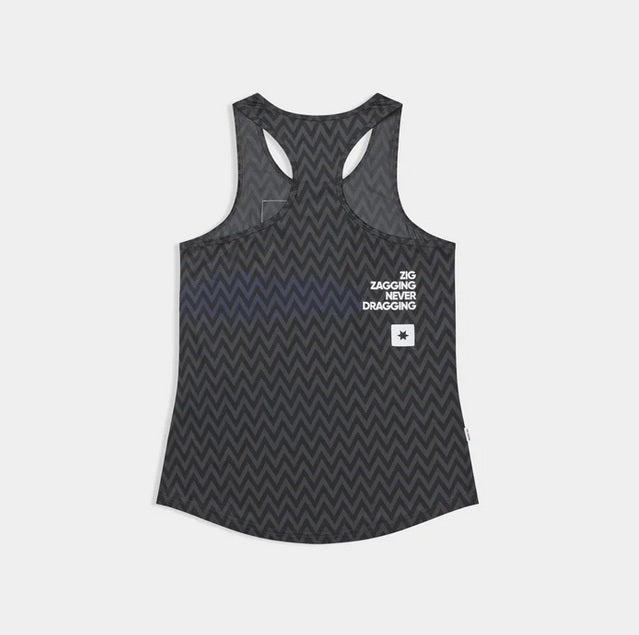 Saysky - Zig Zag Combat Singlet- Black Zig Zag - Women's