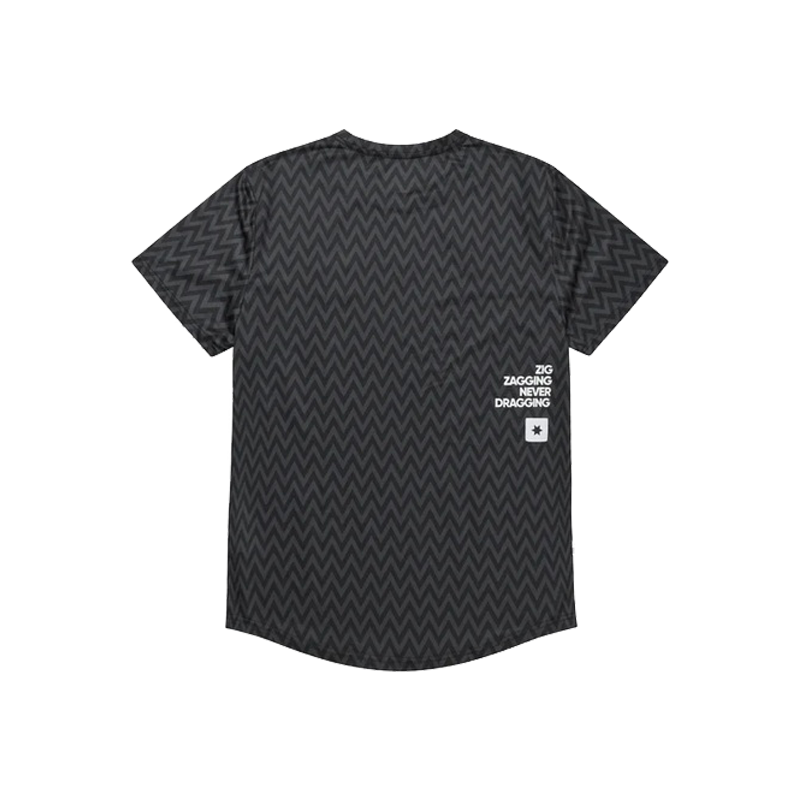 Saysky - Zig Zag Combat T-Shirt - Black Zig Zag - Men's