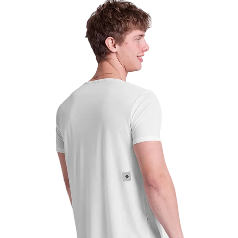 Saysky - Zig Zag Flow T-Shirt - White - Men's