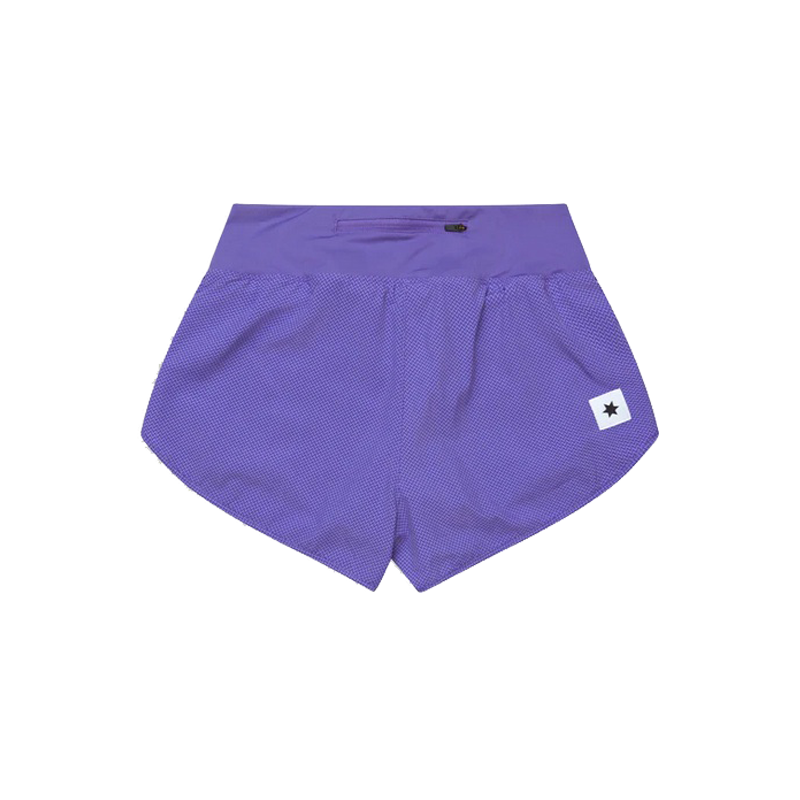 Saysky - Zig Zag Pace Shorts 3" - Purple Zig Zag - Women's