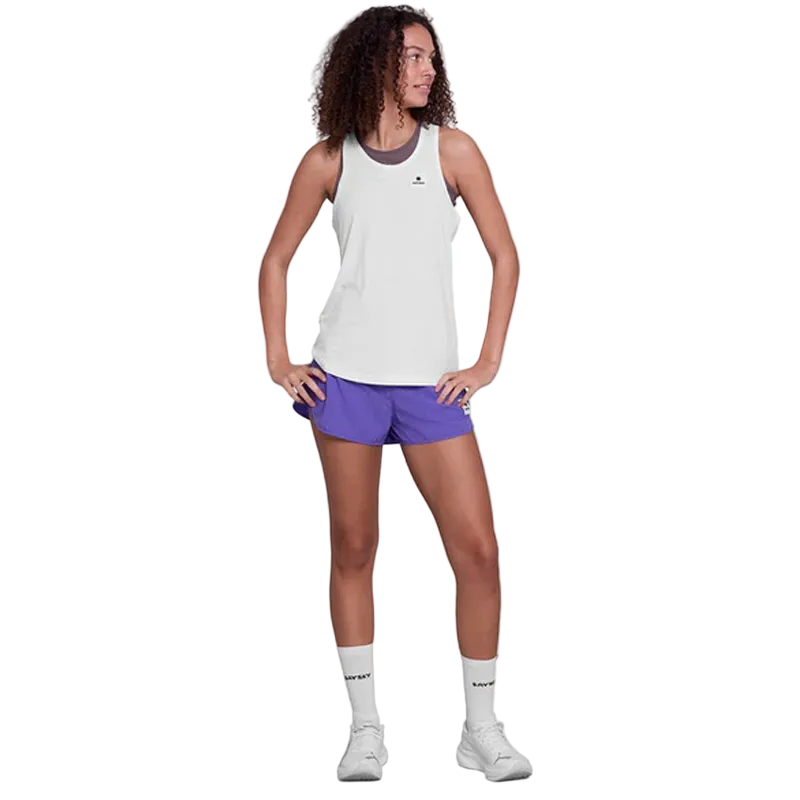 Saysky - Zig Zag Pace Shorts 3" - Purple Zig Zag - Women's