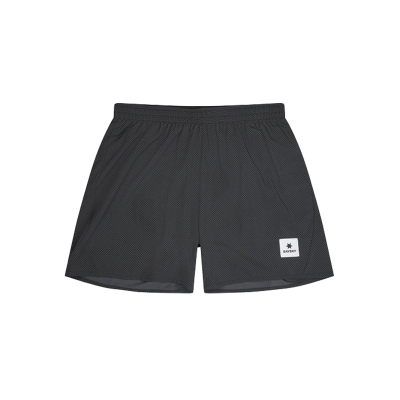 Saysky - Zig Zag Pace Shorts 5'' - Black Zig Zag - Men's