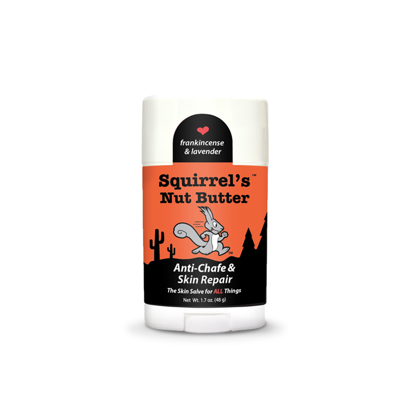 Squirrel's Nut Butter - Anti-Chafe & Skin Repair - Frankincense & Lavender - 1.7oz Stick