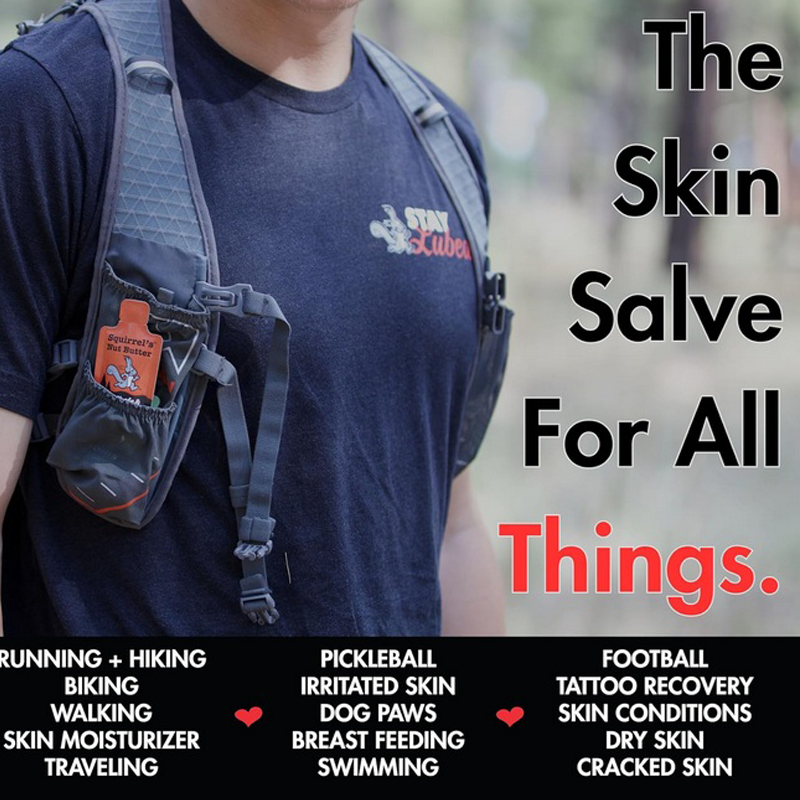 Squirrel's Nut Butter - Anti-Chafe & Skin Repair Frankincense & Lavender - Adventure Pack 9ml